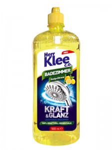 Herr Klee acetic bathroom cleaner with a lemon scent 1 l