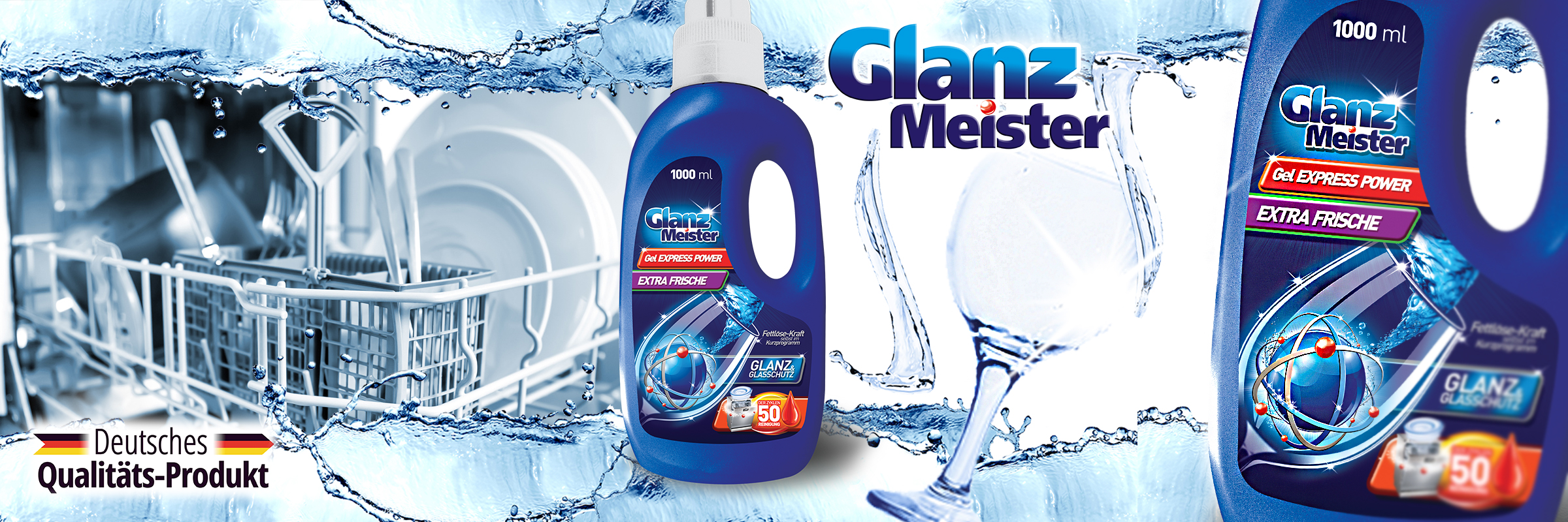 New product - GlanzMeister dishwasher gel