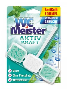 WC Meister toilet rim cage – mint scent