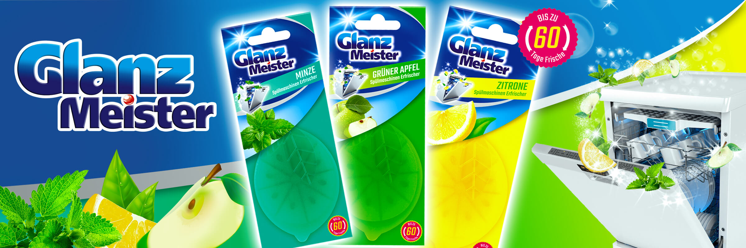 New product - GlanzMeister dishwasher freshener